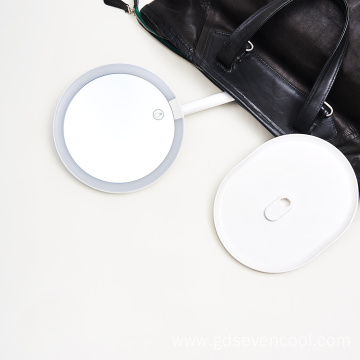 Led Desktop Handheld Cosmetic Lighted Makeup Mirror